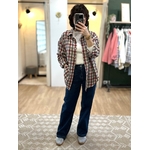 chemise oversize carreaux