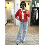 GILET ROUGE HABILLE