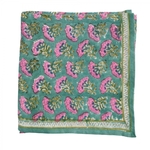 foulard-indien-namaste-vert