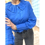 blouse bleu roi