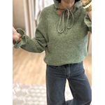 pull vert col victorien
