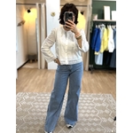 blouse blanche ajourée