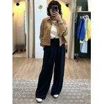 PANTALON BLEU MARINE