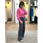blouse rose fluide