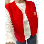 GILET SANS MANCHE ROUGE