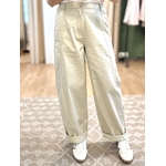 pantalon ballon beige