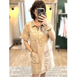 robe courte en jean