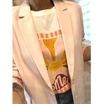 VESTE ROSE PALE FEMME