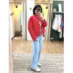 BLOUSON ROUGE MI SAISON