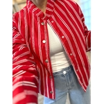 BLOUSON ROUGE RAYE