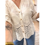 BLOUSE BEIGE BRODEE