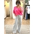 jean nino large gris clair