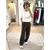 PANTALON LARGE CHOCOLAT