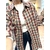 chemise carreaux gris bordeaux