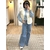 blouse bleu vichy