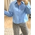chemise femme bleu