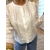 blouse blanche brodée