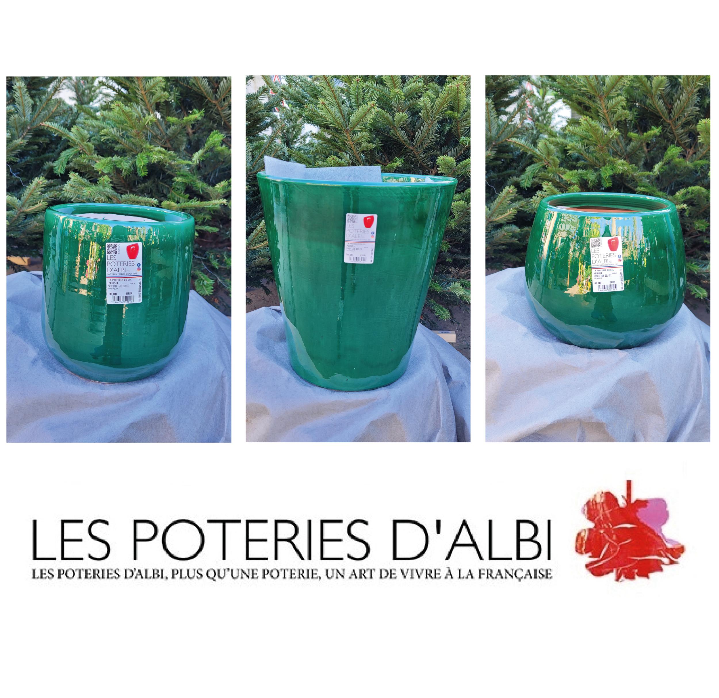 Poteries d\'Albi - Collection Jade