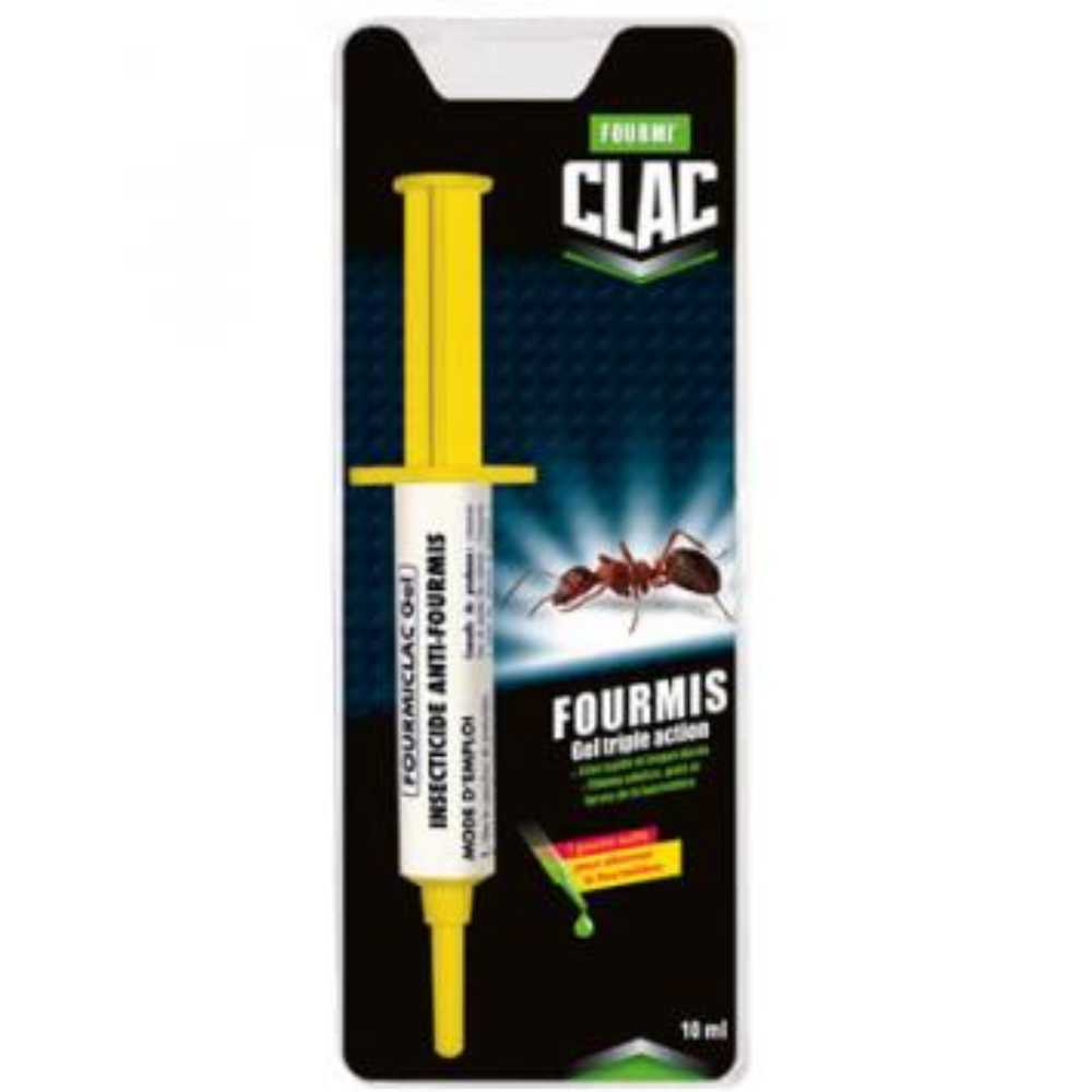 INSECTICIDE FOURMIS GEL TRIPLE ACTION  - 1 seringue de 10ml -la jardinerie de pessicart nice 06