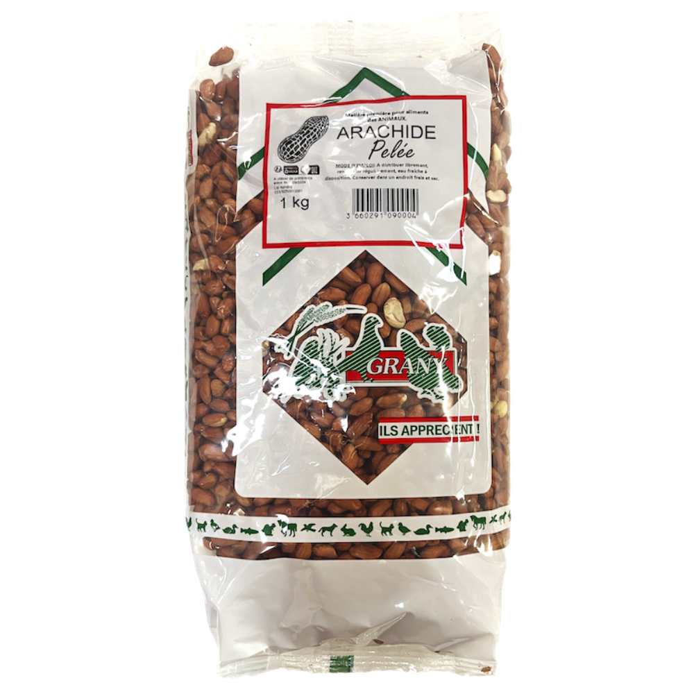 Arachide décortiquées en sac de 1 kg _la jardinerie de Pessicart Nice 06100