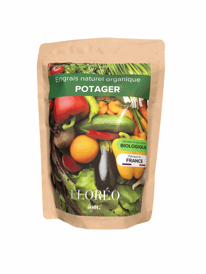 Engrais naturel potager Floreo 400 g – Fabriqué à Grasse
