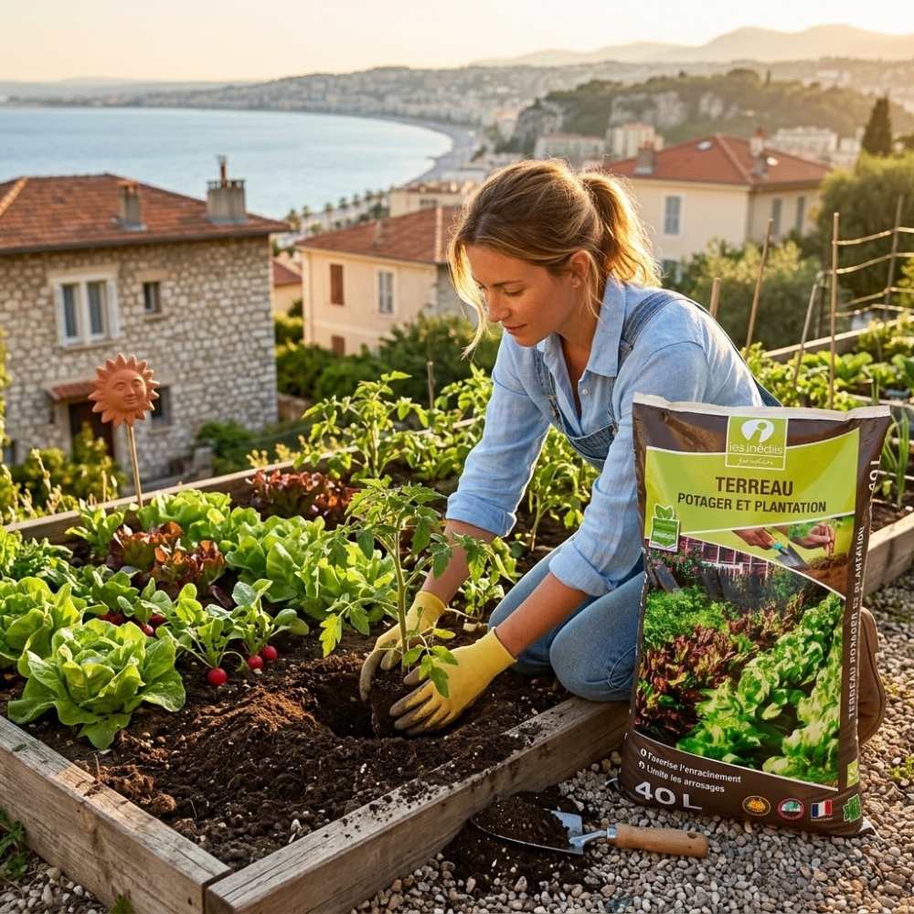 Terreau potager et semis