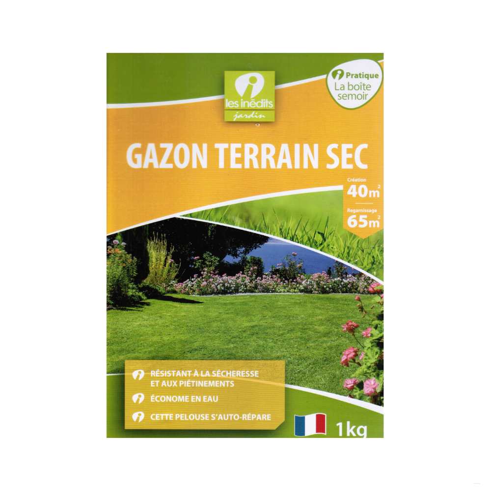 Gazon terrain sec