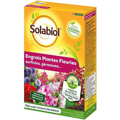 Engrais plantes fleuries solabiol UAB