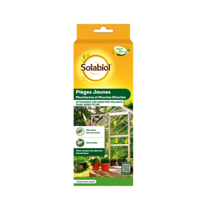 solabiol piege jaune - La jardinerie de pessicart nice - Livraison a domicile nice 06 plantes vertes terres terreaux jardinage