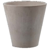 Pot Conique Terre Naturelle Grise de chez Decolines la jardinerie de Pessicart Nice 06100