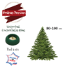 sapin nordman taille 80-100cm pied a eau - La jaridnerie de Pesicart Nice Livraison Gratuite