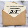 images produit carte cadeau -200 - La jardinerie de pessiart nice