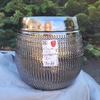 CT185MET inca d17 h 22 Pot métal - Les poteries d'Albi - La jardinerie de Pessicart Nice 06
