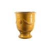 jaune vase-d-anduze-emaille-tradition-La Jardinerie de Pessicart 06 Nice