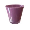 Cache pot violet- H 14 cm - D 12.5_la jardinerie de pessicart nice 06 LIVRAISON GRATUITE