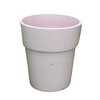 Cache pot blanc - H 14 cm - D 12.5_la jardinerie de pessicart nice 06 LIVRAISON GRATUITE