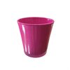 Cache pot fuchsia - H 14 cm - D 12.5_la jardinerie de pessicart nice 06 LIVRAISON GRATUITE