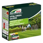 engrais gazon vital green 3 kg - la jardinerie de pessicart nice