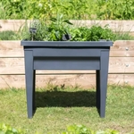 Végé'Table City anthracite 57 L 76X38.5 cm H 68 cm - la jardinerie de pessicart nice 06 (2)