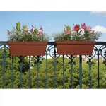 JARDINIÈRE AVEC SUPPORT ET PLATEAU  _  la jardinerie de Pessicart Nice 06100
