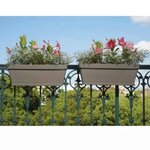 JARDINIÈRE AVEC SUPPORT ET PLATEAU _  la jardinerie de Pessicart Nice 06100