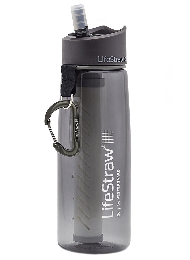 LIFE STRAW GO 2  WITH COAL FILTER PAIL (grey)