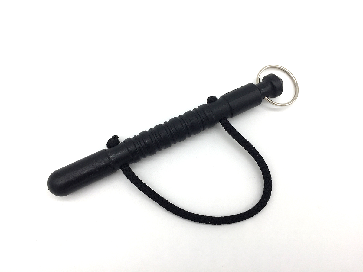 kubotan-corde-plastique-noir