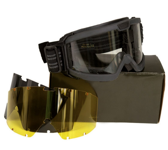 TACTICAL PROTECTION GOGGLE black