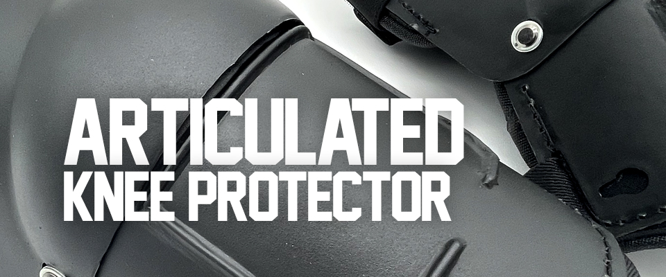 articulated knee protector