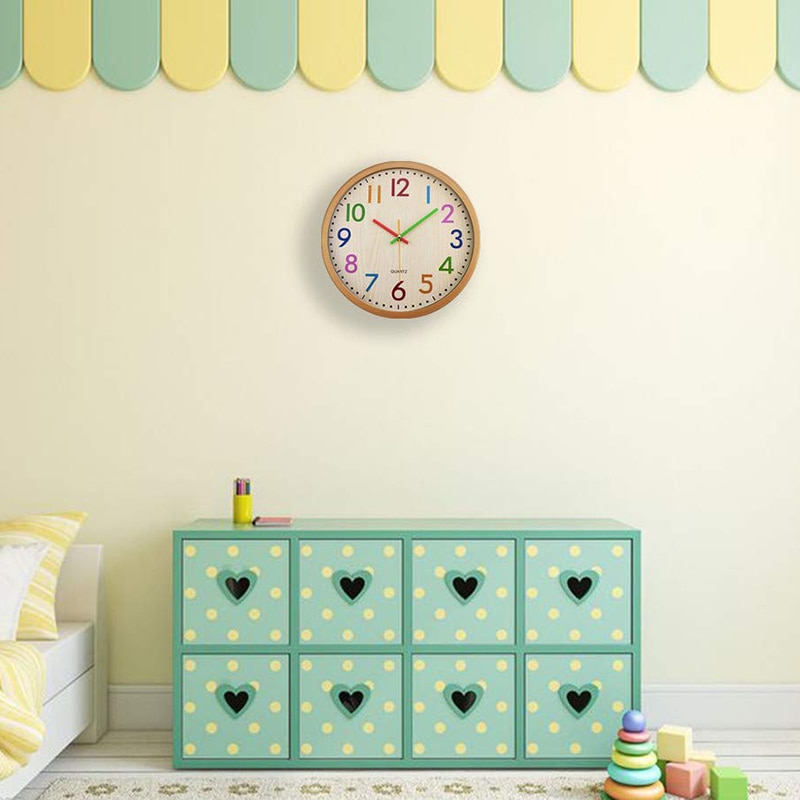 Pratique-silencieux-Non-coutil-enfants-horloge-murale-piles-color-horloge-d-corative-pour-enfants-chambre-maternelle