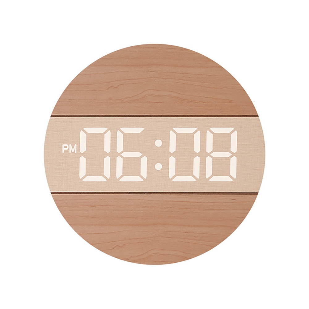 Horloge Montessori en bois coloré pour enfants 14cm - L'Horloge Murale