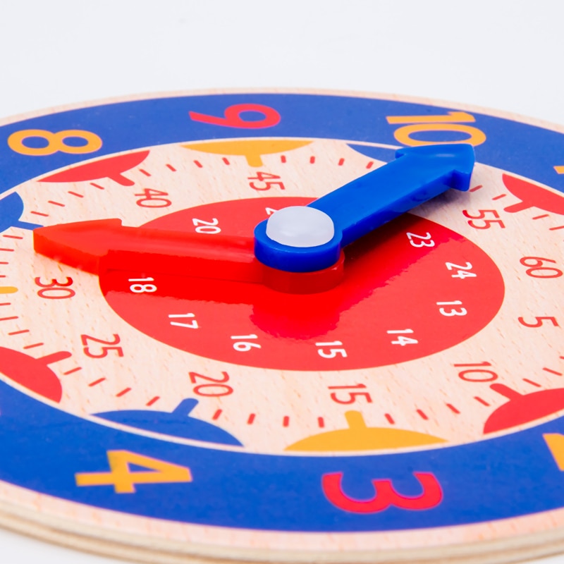 Jouets-d-horloge-en-bois-Montessori-pour-enfants-heure-Minute-seconde-Cognition-horloges-color-es-jouets