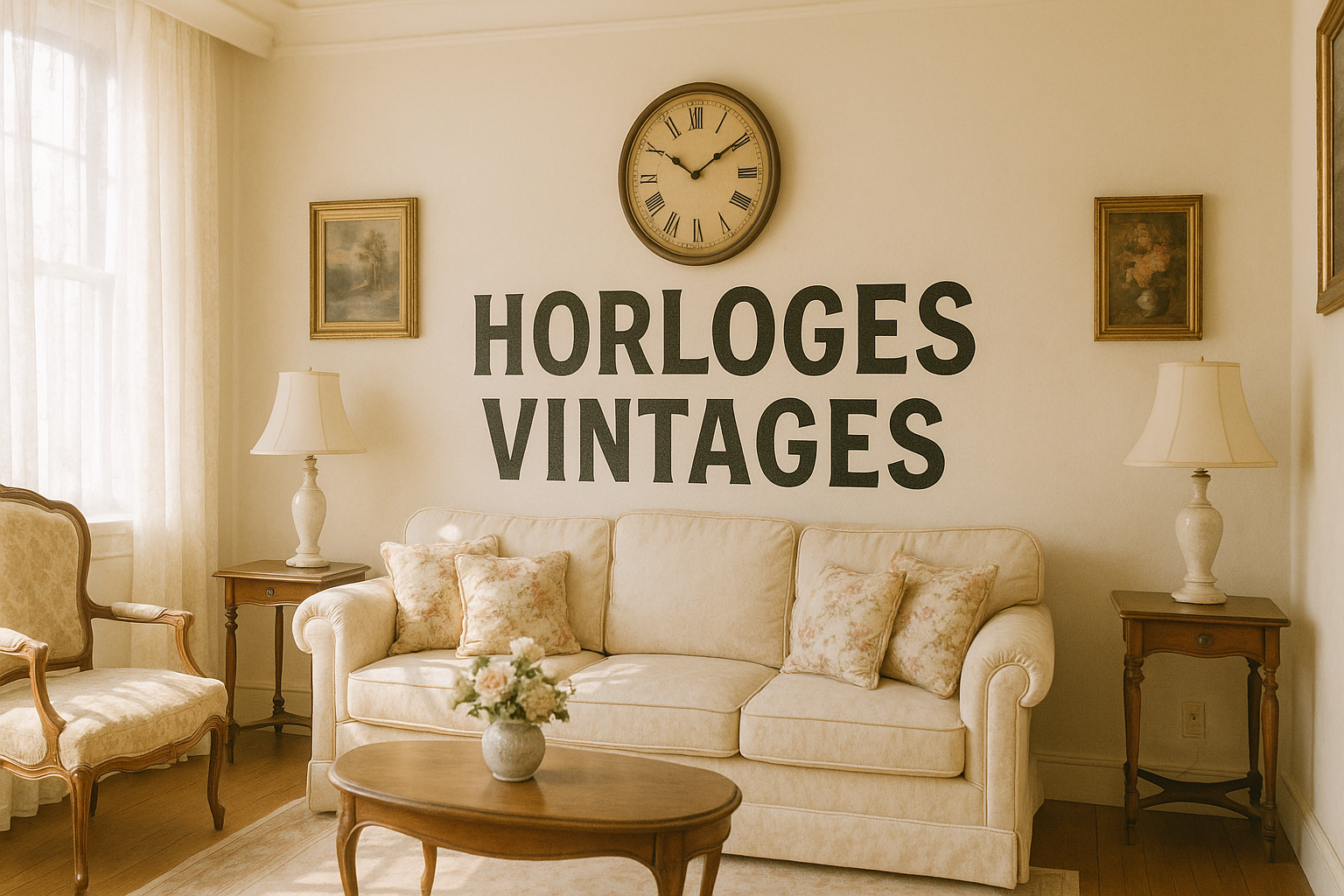 Horloges Vintages