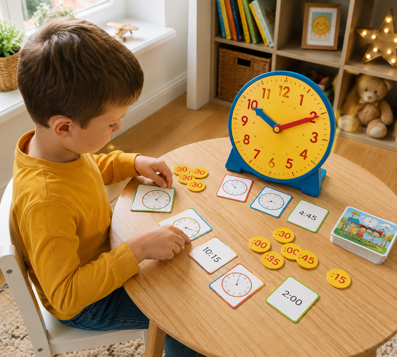 Horloge intéractive - Apprendre à lire l'heure
